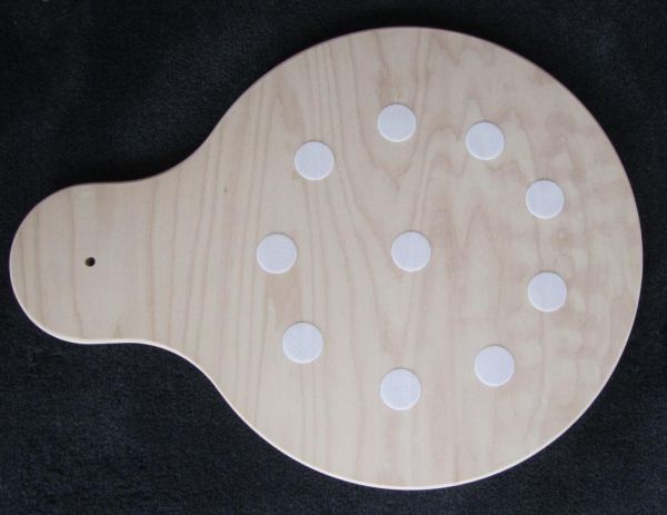 Nasenplatte mit Klettpunkten 55 cm ø ( für 18cm Sisalstämme )